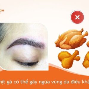 Điêu khắc chân mày ăn gà được không? Làm sao để đẹp nhất?